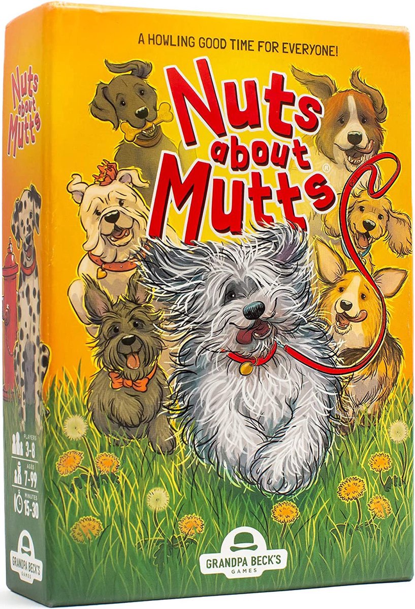 Nuts About Mutts - Kaartspel - Engelstalig - Grandpa Becks Games